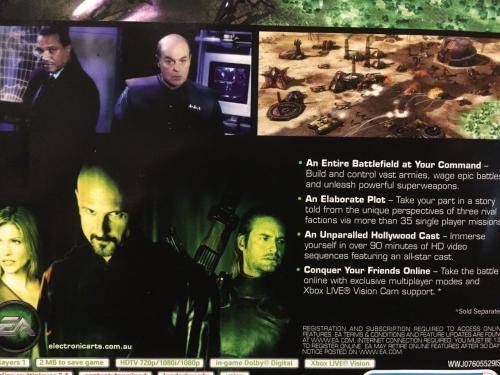 Xbox 360 - Command & Conques 3 Tiberium Wars