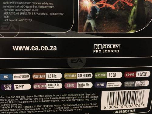 PC - Harry Potter and the Goblet of Fire