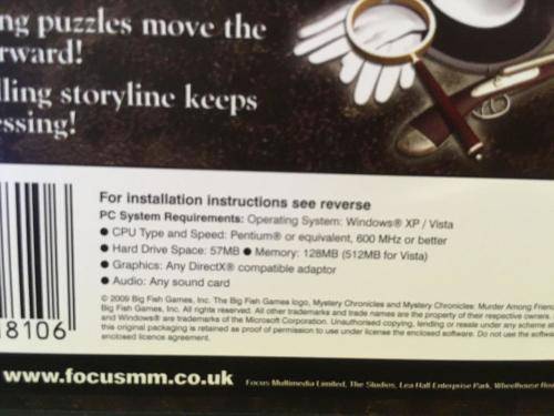 PC - Mystery Chronicles Murder Among Friends - Hidden Object Game