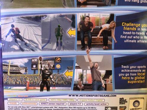 Xbox 360 - Motion Sports Play For Real (Requires Kinect Sensor)