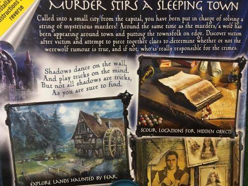 PC - Shadow Wolf Mysteries - Curse of The Full Moon - Hidden Object Game