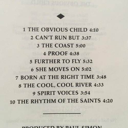 CD - Paul Simon - The Rhythm Of The Saints