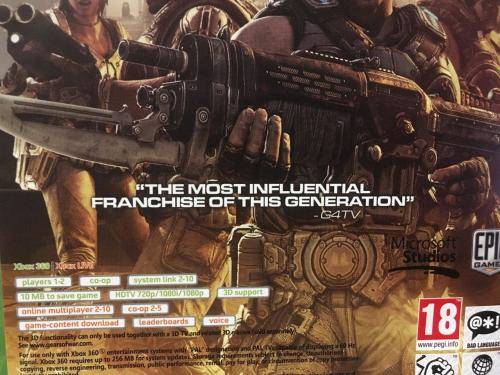 Xbox 360 - Gears of War 3