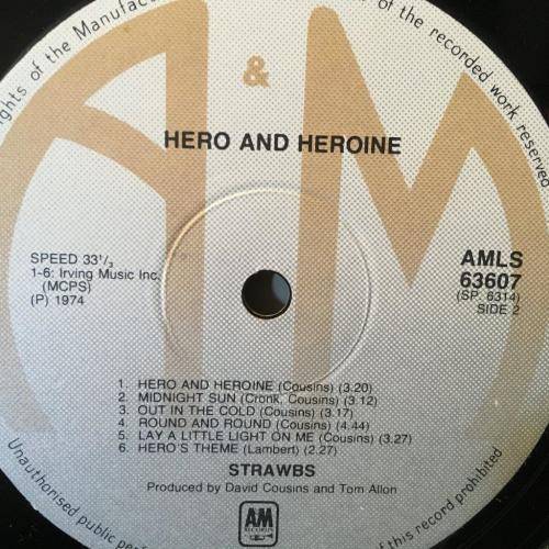 LP - Strawbs - Hero and Heroine