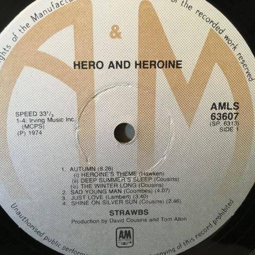 LP - Strawbs - Hero and Heroine