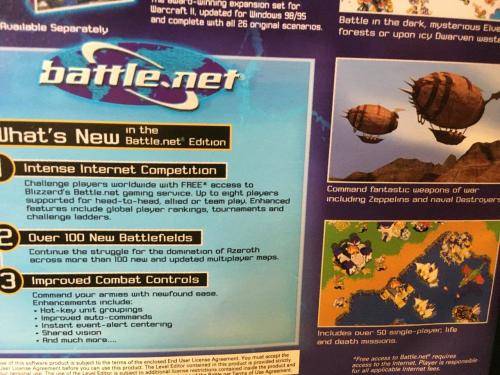 PC - Warcraft II Battle.net Edition