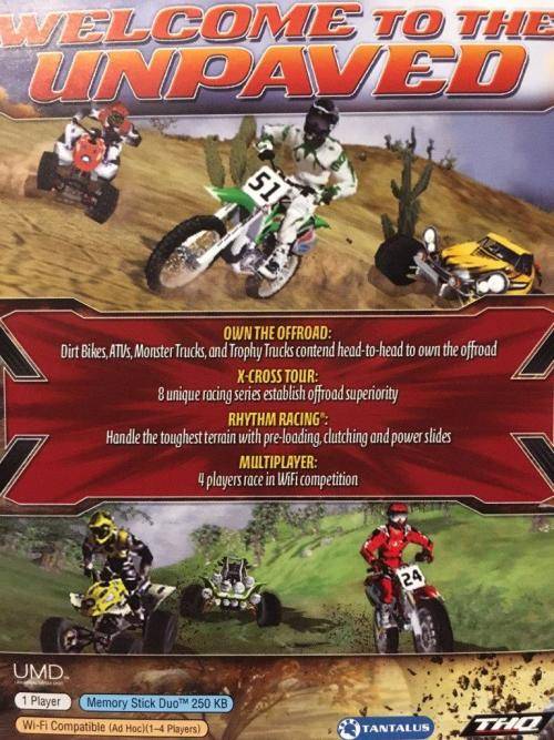 PSP - MX vs ATV Untamed