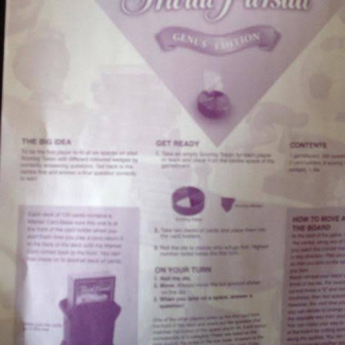 Trivial Pursuit - Genus 25th Anniversary Edition - Parker Brothers Hasbro