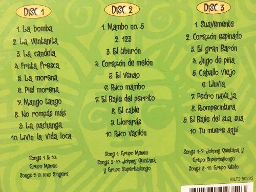 CD - Hot & Spicey Salsa Hits (3cd`s)