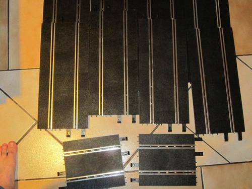 Job Lot  of Ninco Straights (8) and half straights (2)