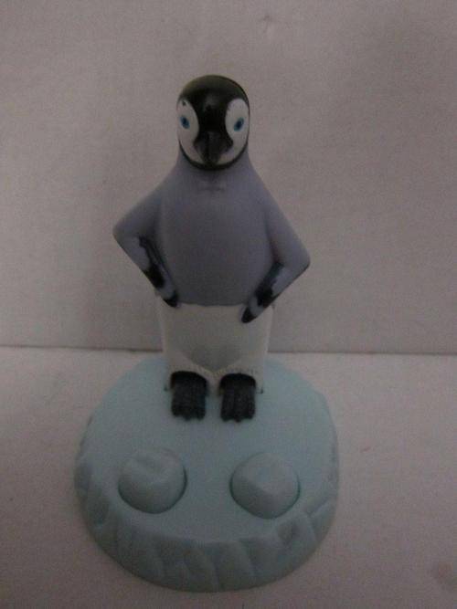Happy feet KFC  foot tapping penguin plastic toy 2011