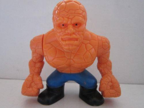 Fantastic 4 The Thing Marvel 2007 9cm hard plastic articulated +-9cm