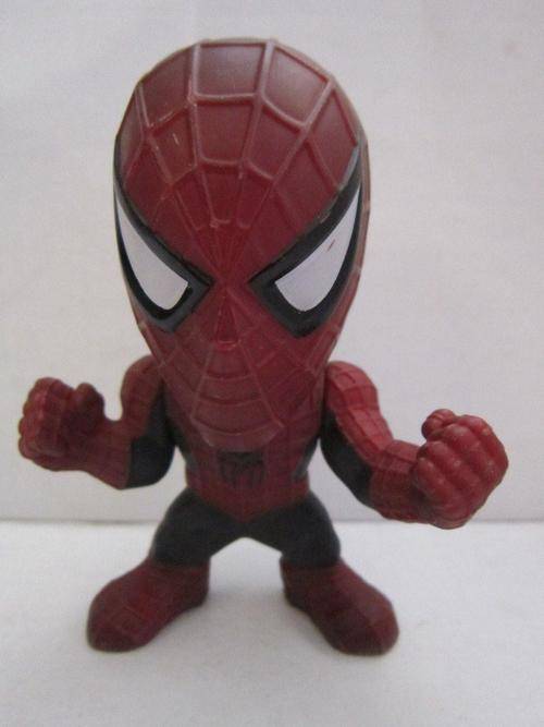 Big Head Spiderman - Articulated By Marvel 2008 9cm