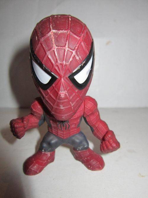 Big Head Spiderman - Articulated By Marvel 2001 9cm