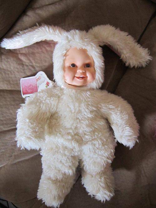Collectable Anne Geddes Bunny Doll +-31cm long