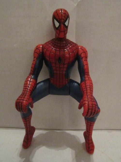 Spiderman Hard Rubber articulated +-13cm