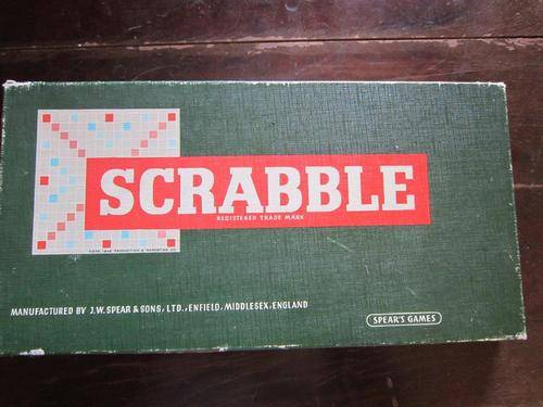Vintage Scrabble - Made in England