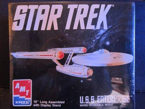 Star Trek U.S.S.Enterprise 18" with stand -AMT ERTL