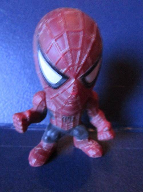 Big Head Spiderman - Articulated By Marvel 2001 9cm