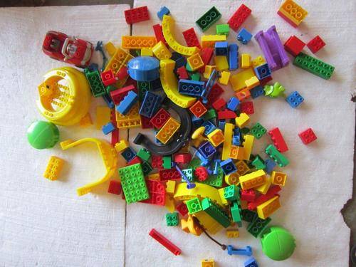 Job Lot of LEGO Duplo Compatible blocks plus ass (Mega Blocks and others)
