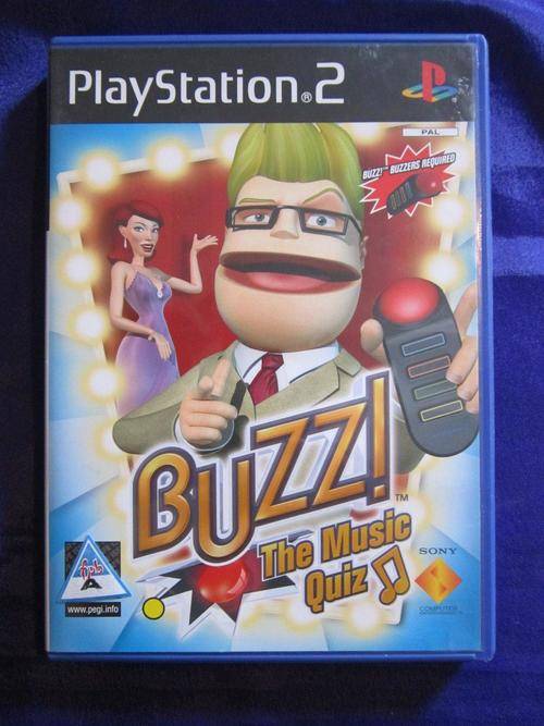Playstation 2- Buzz! The Music Quiz