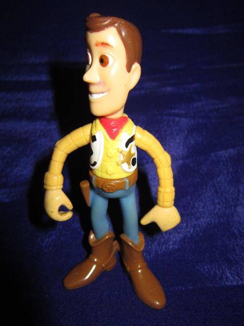 Articulated Woody - Toystory - Disney - Rubber +-10.5cm