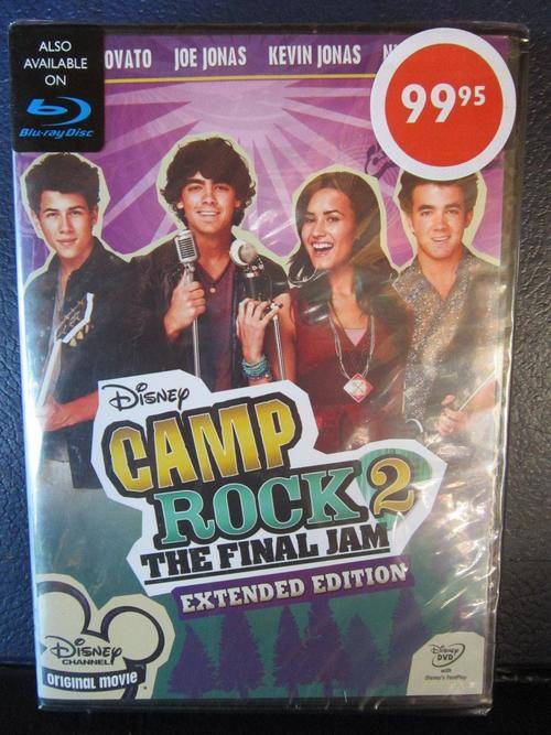 DVD - Disney Camp Rock 2 The final Jam extended edition (new) (FPB PG)