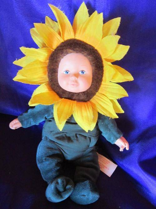 Collectable Anne Geddes Sunflower Baby +/-23cm