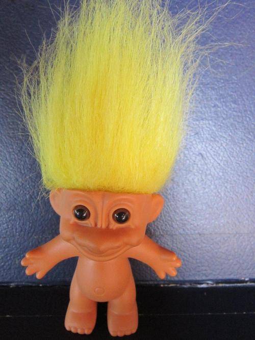 Russ Troll Yellow hair +-12.5cm
