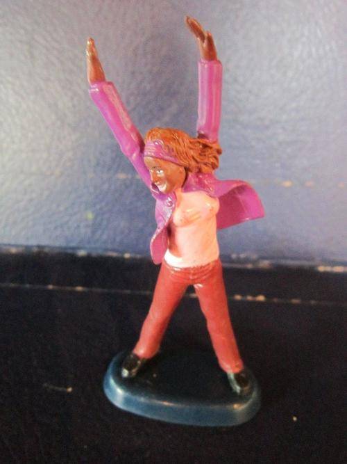 High School Musical Figure- Disney - hard rubber on a plinth +-8cm tall