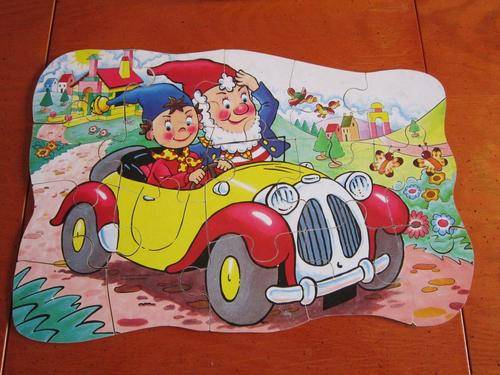 Old Noddy Floor Jigsaw Puzzle Tiger Toys - Circa 1992
