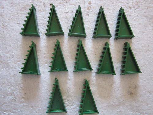 Job Lot of 12 Vintage Triang Scalextric Track / Bridge supports