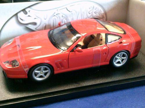 Hotwheels - Ferrari 550 Maranello 1:18 Scale