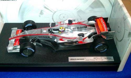Hotwheels Racing - Juan Pablo Montoya - McLaren MP4-21 - 1/18 scale
