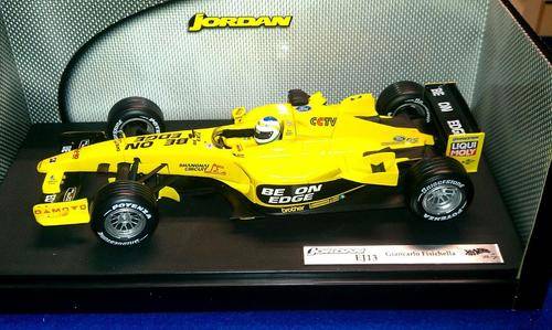 Hotwheels Racing - Giancarlo Fisihella - Jordan EJ 13 - 1/18 Scale