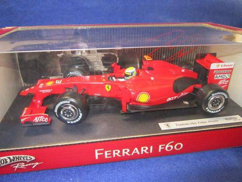 Hotwheels Racing - Ferrari F60 Felipe Massa- 1/18 Scale