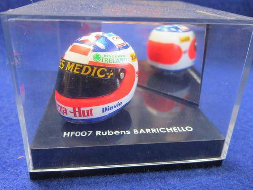 Onyx - HF007 Rubens Barrichello Replica Helmet - 1:12 Scale