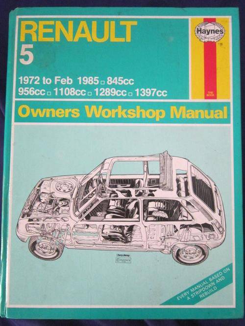 Haynes - Renault 5  Owners Workshop Manual