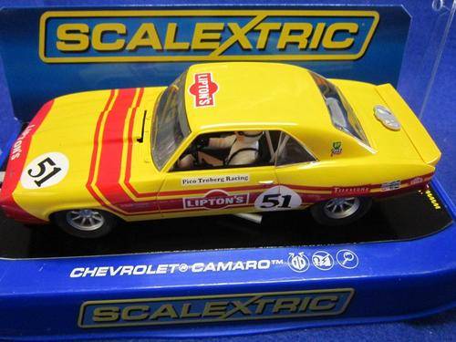 Scalextric - Chevrolet Camaro Liptons  (new) 1:32 Scale