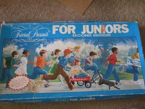 Trivial Pursuit - For Juniors second edition - Arlenco 1987