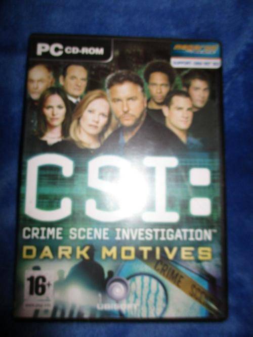 CSI Crime Scene Investigation - Dark Motives - PC Game -