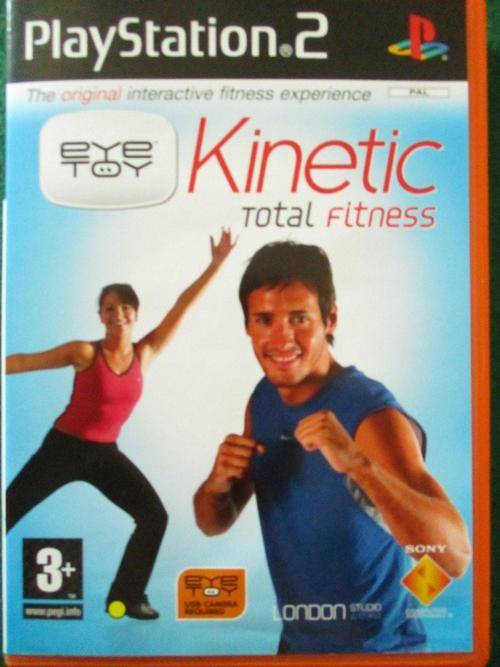 Kinetic Total Fitness (Eyetoy)  - Playstation 2 (PS2) disc only