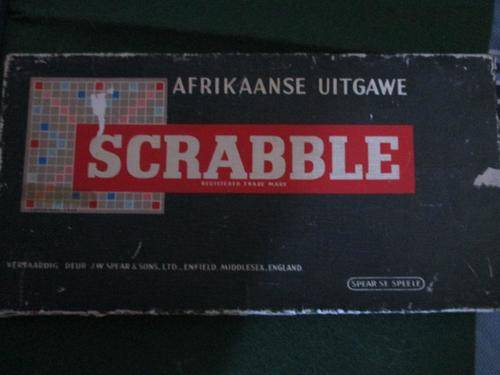 Scrabble - Afrikaanse Uitgawe - Spear se Speele (Vintage)