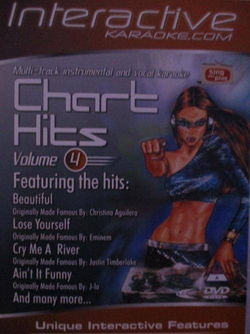 DVD -Chart Hits Volume 4 Karaoke