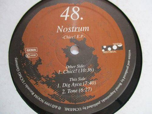 LP - 48. Nostrum - Chicc! EP  (House Music)