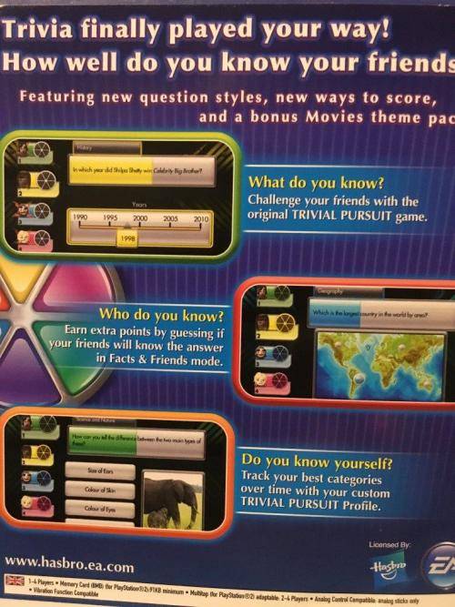 PS2 - Trivial Pursuit