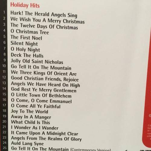CD - House Party Karaoke - Holiday Hits