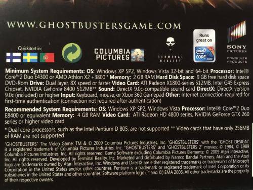 PC - Ghostbusters - The Video Game