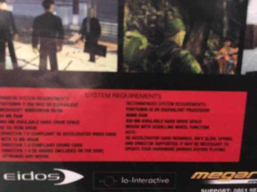 PC - Hitman Codename 47 (New Sealed)