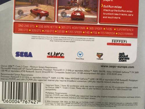 PC - Outrun 2006 Coast 2 Coast